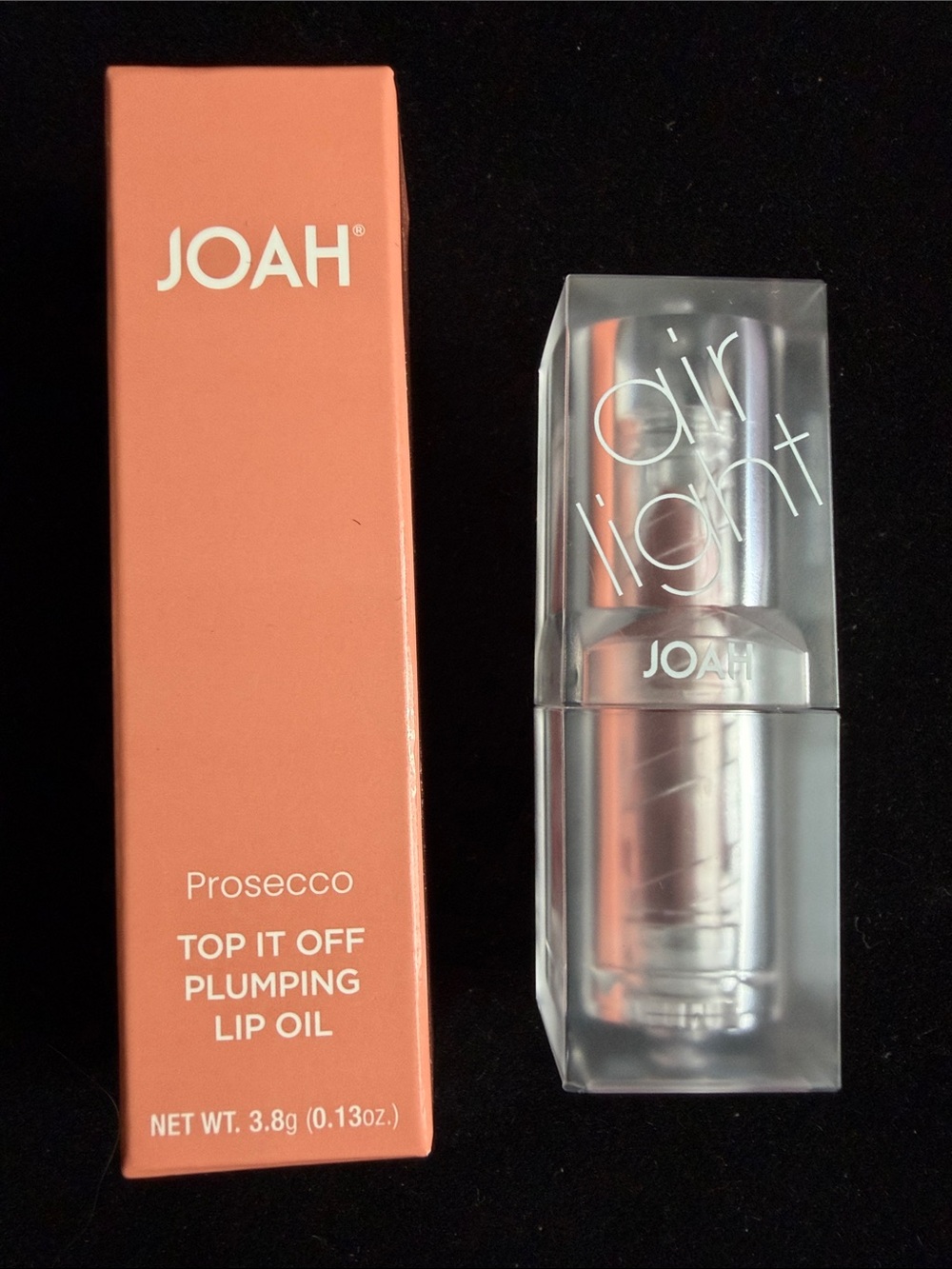 JOAH Lip Duo Air Light Satin Lipstick Horizon JASL05 + Prosecco Lip Oil NIB